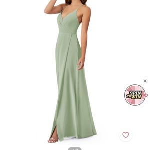 AZAZIE DAVIS bridesmaid dress in sage